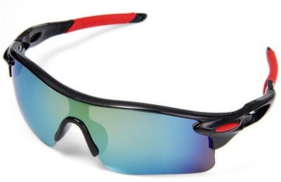 OULAIOU UV400 Sports Sun Glasses Explosionproof Eyes Protector for Outdoors Use - GRAYF
