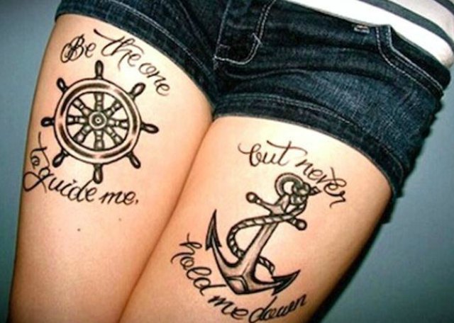 Anchor Tattoos – The Symbols Of True Relationship