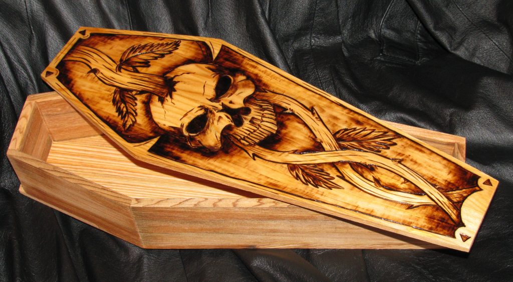 Different Types Of Customised Designs On Wooden Coffins